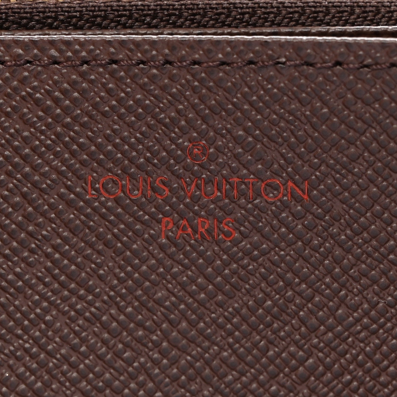 Louis Vuitton Damier Ebene Zippy Wallet 6 of 6