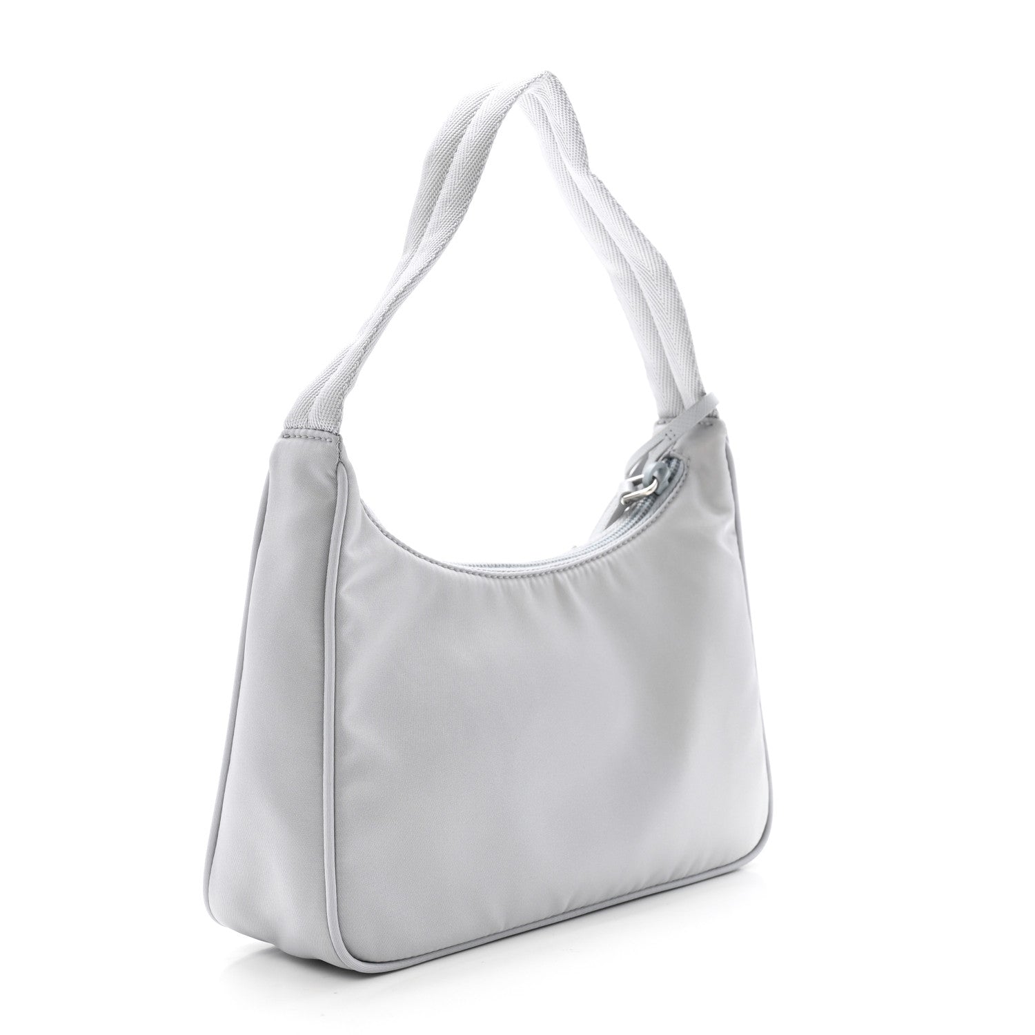 Prada Tessuto Nylon Mini Re-Edition 2000 Bag Fiordaliso 3 of 10