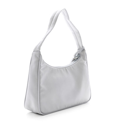 Prada Tessuto Nylon Mini Re-Edition 2000 Bag Fiordaliso 3 of 10