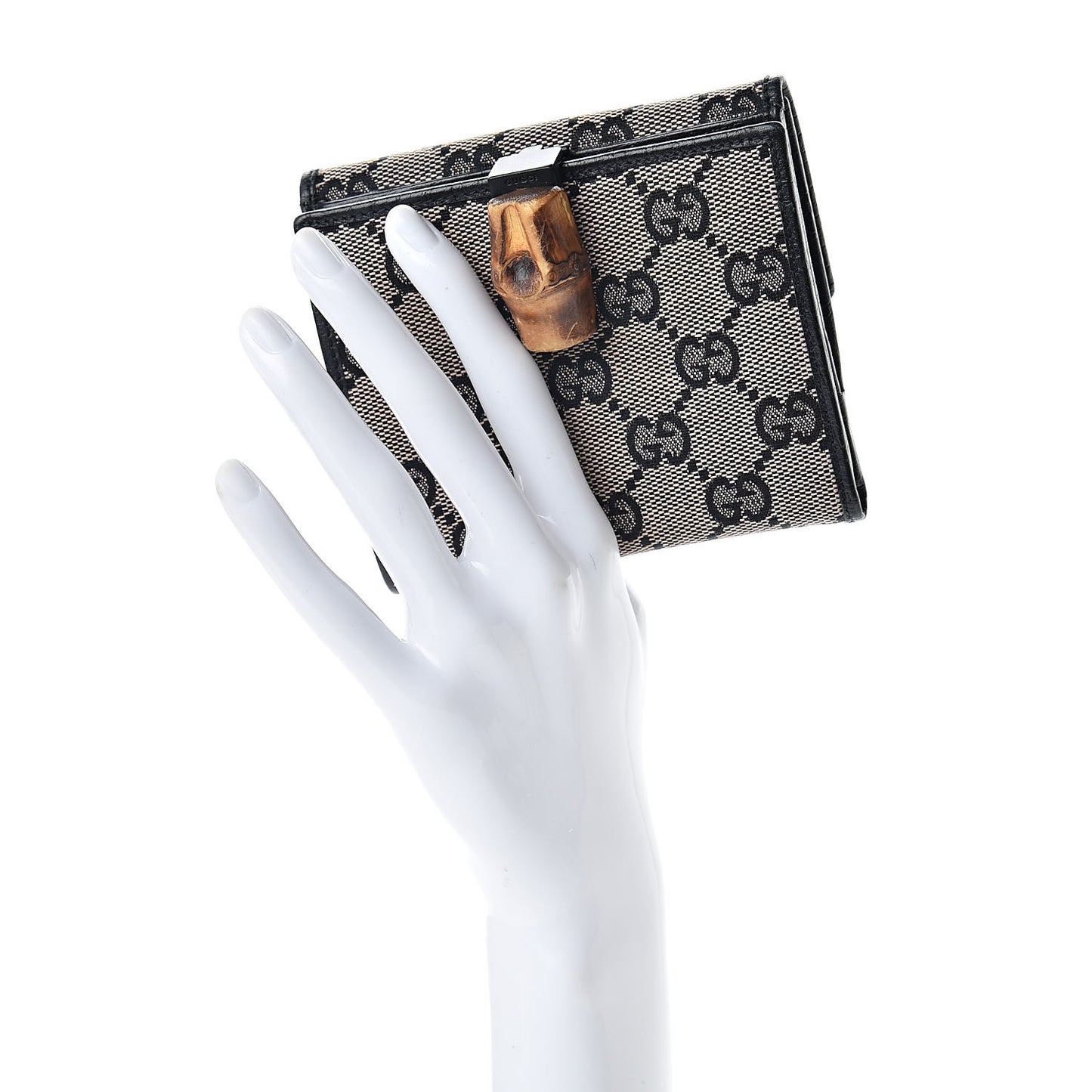 Monogram Bamboo French Wallet Navy