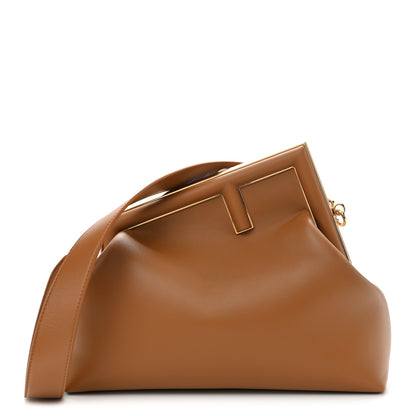 Fendi Shiny Nappa Medium Fendi First Caramello 1 of 9