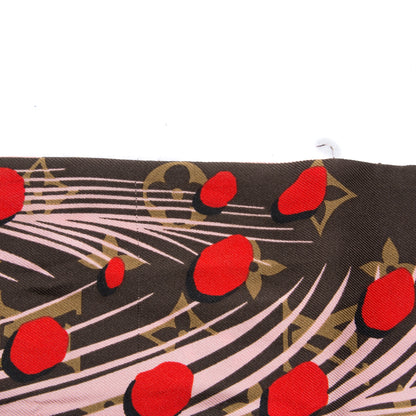 Louis Vuitton Silk Monogram Jungle Dots Bandeau Sugar Pink Poppy 3 of 5