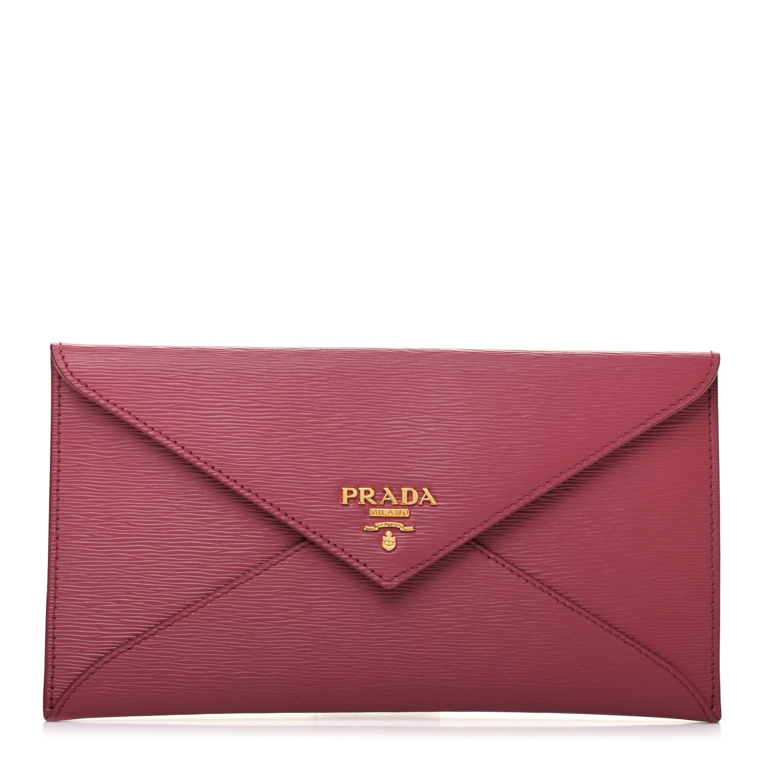 Prada Vitello Move Envelope Wallet Ibisco 1 of 6