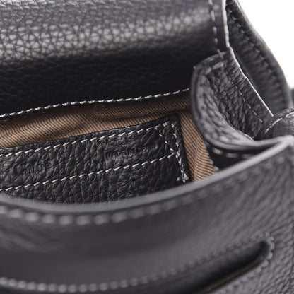 Chloe Calfskin Mini Marcie Round Crossbody Bag Black 7 of 10