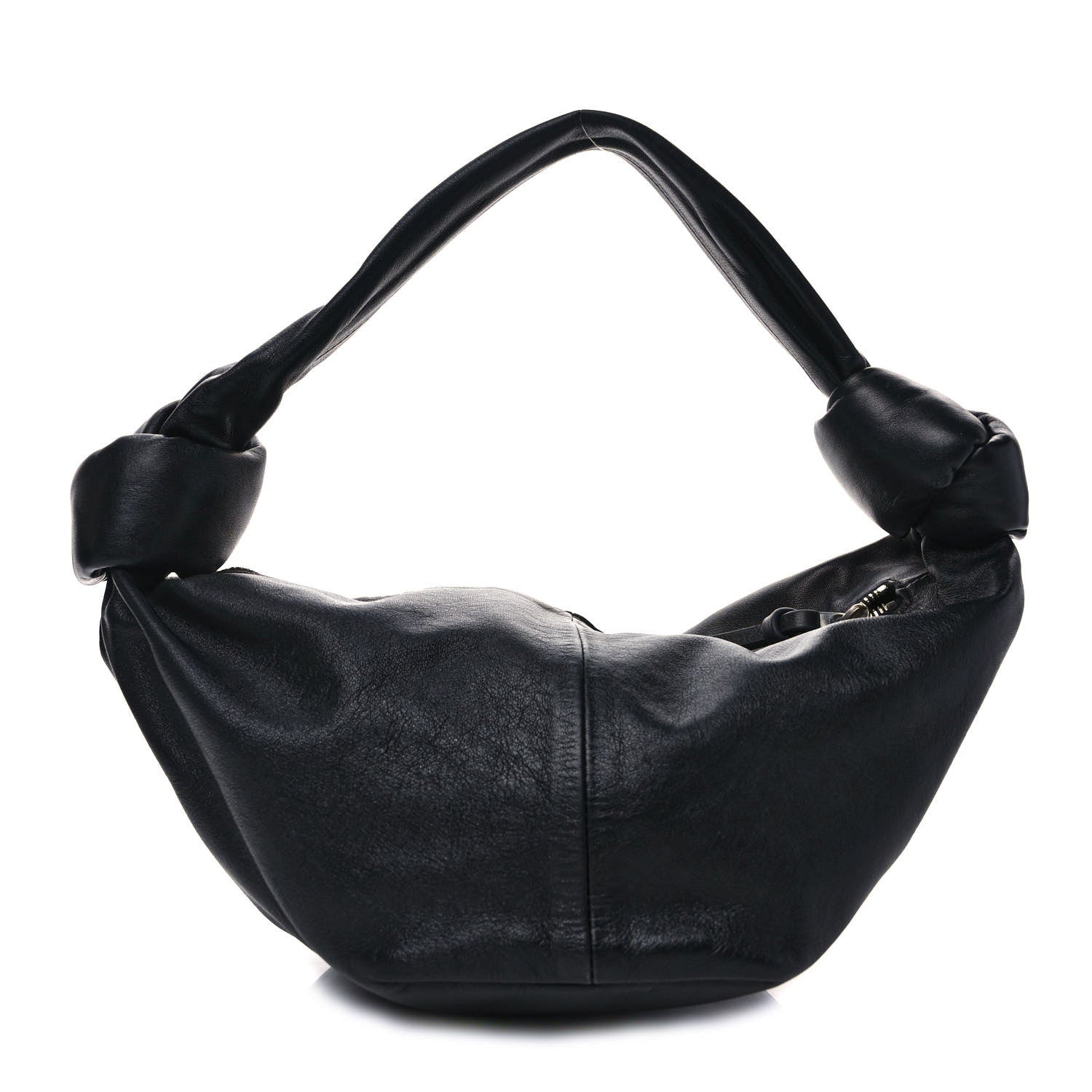 Bottega Veneta Nappa Mini Double Knot Bag Black 1 of 9