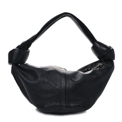 Bottega Veneta Nappa Mini Double Knot Bag Black 1 of 9
