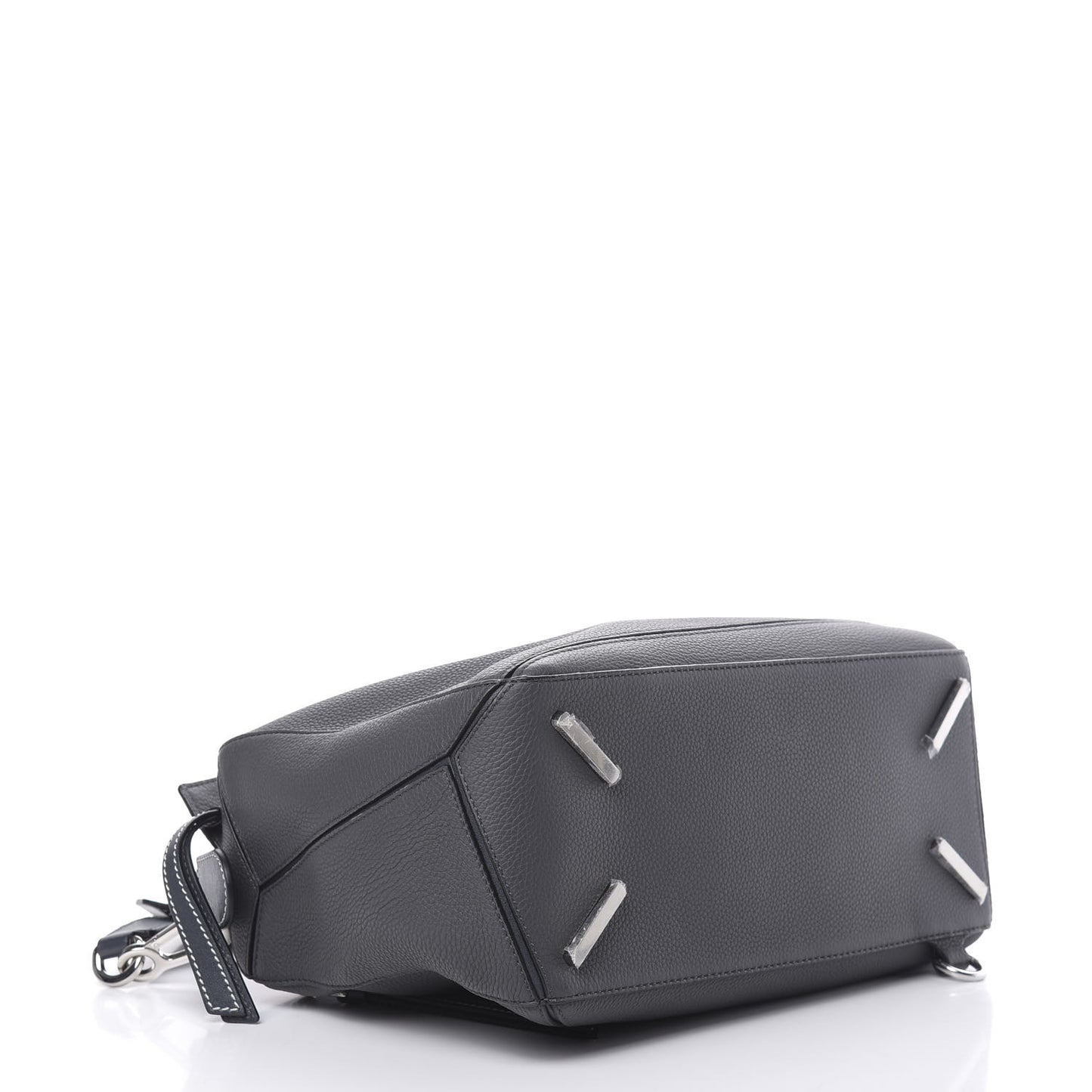 Calfskin Medium Puzzle Bag Grey