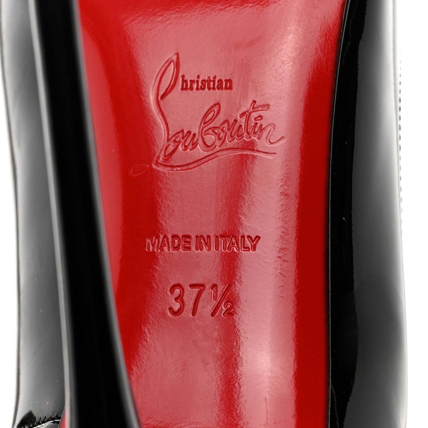 Christian Louboutin Patent So Kate 120 Pumps 37.5 Black 8 of 9