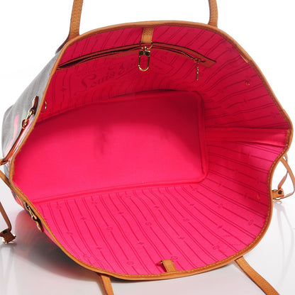 Louis Vuitton Monogram Roses Neverfull MM 5 of 7