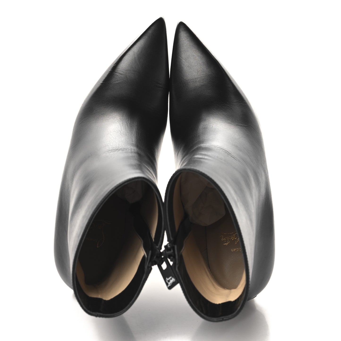 Calfskin Condora Booty 85 Ankle Boots 39.5 Black