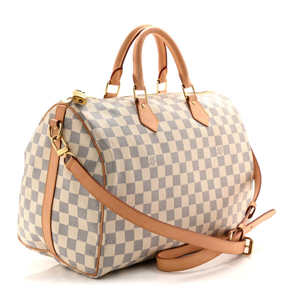 Louis Vuitton Damier Azur Speedy Bandouliere 35 3 of 12