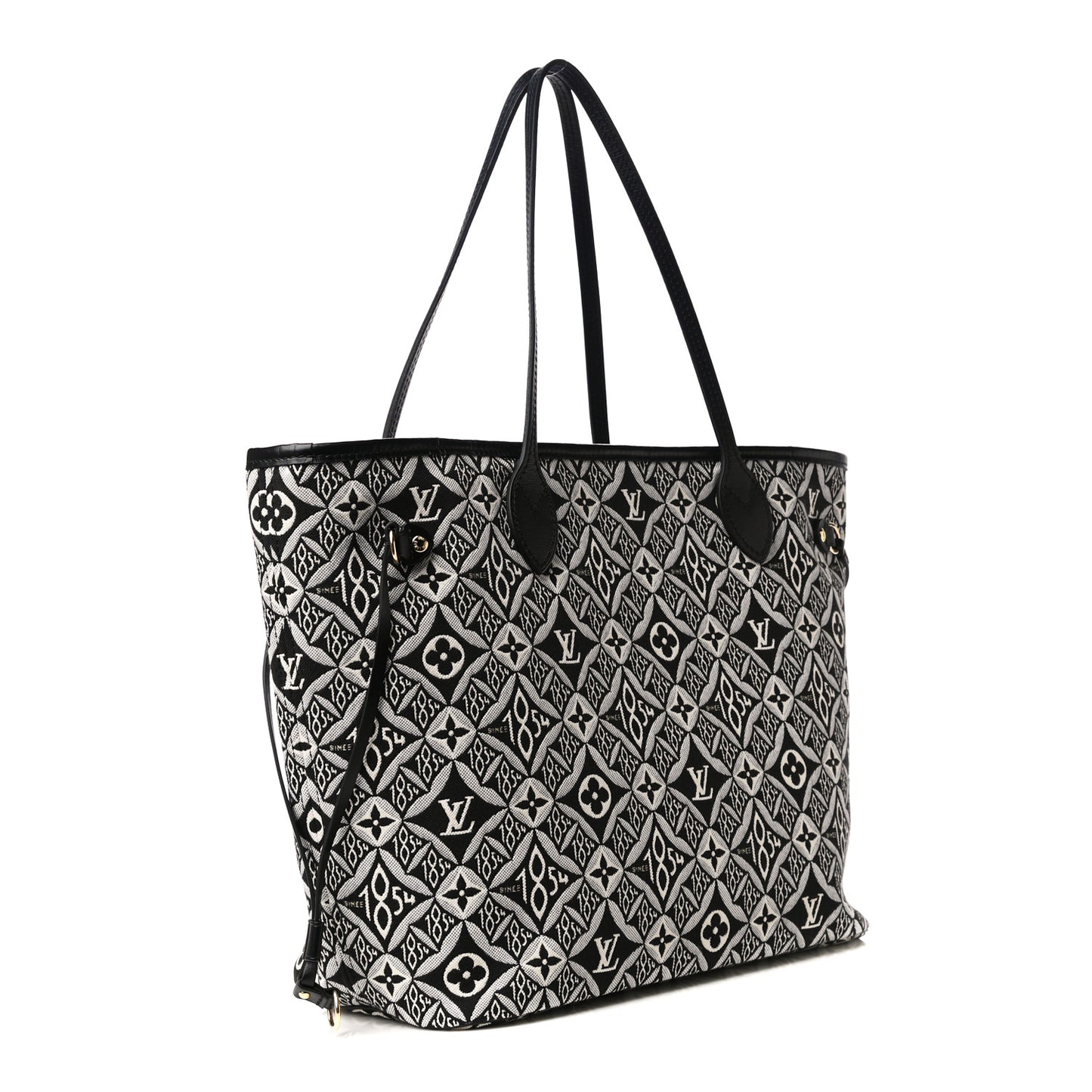 Jacquard Since 1854 Neverfull MM Grey