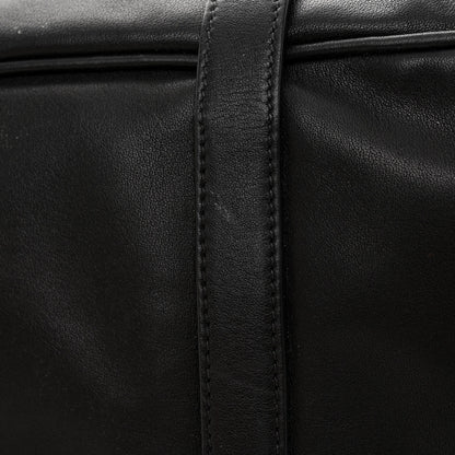 Prada Soft Calfskin Shoulder Bag Black 10 of 10