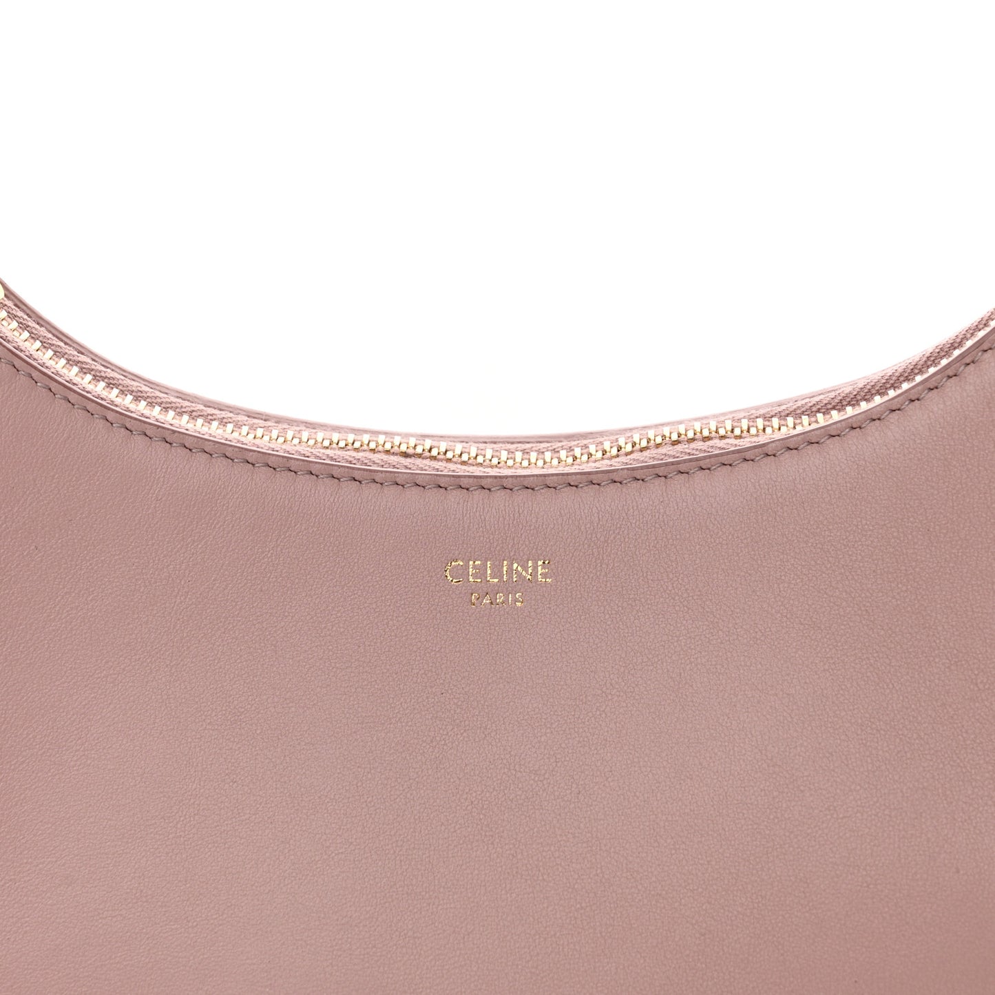 Smooth Calfskin Ava Shoulder Bag Rose Vintage