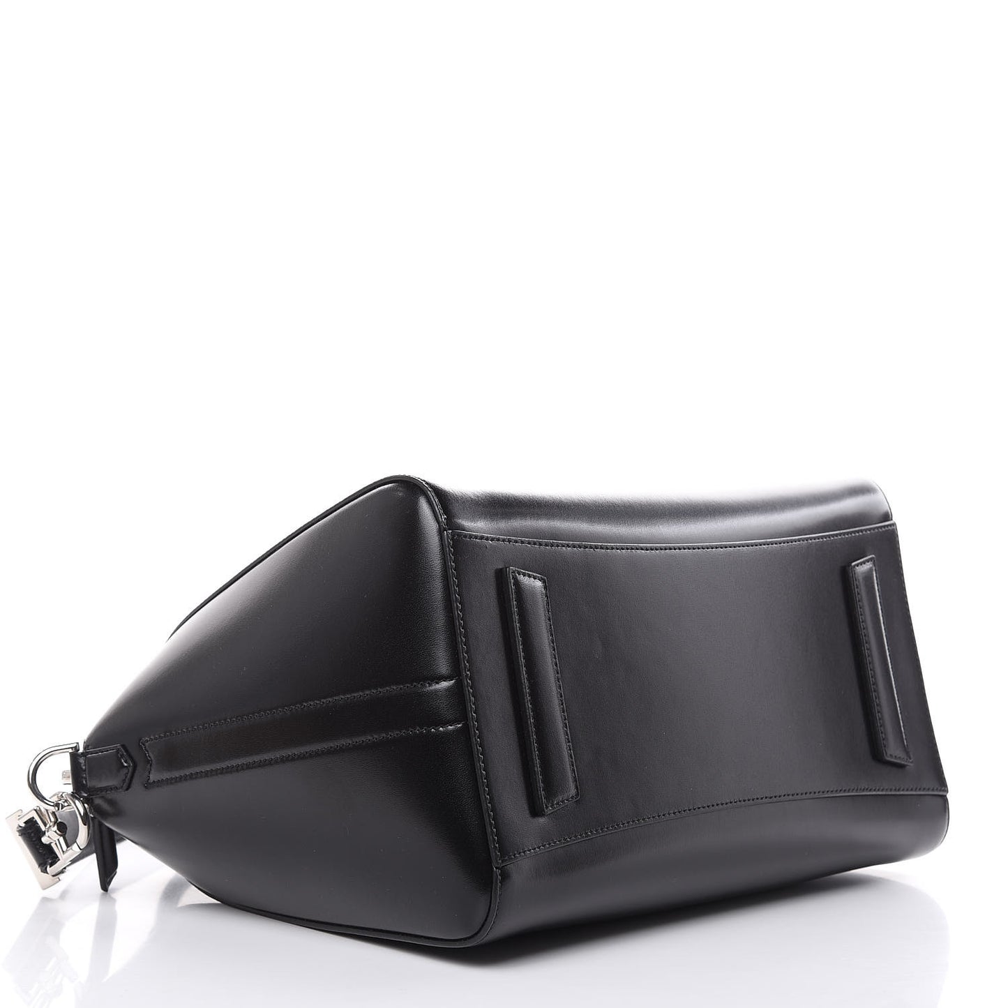 Shiny Lord Calfskin Medium Antigona Black