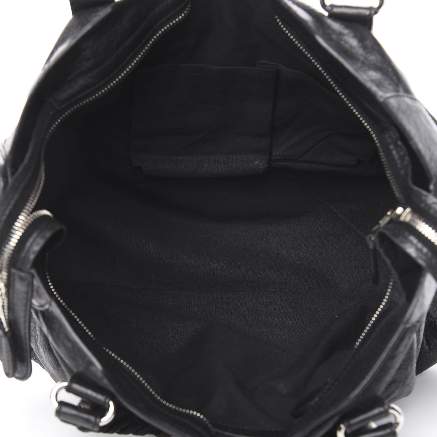 Agneau Giant 12 Silver Hardware City Black