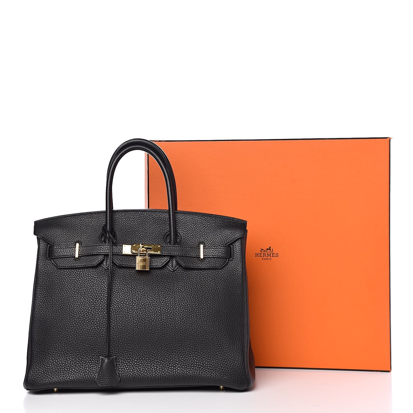 Togo Birkin 35 Black