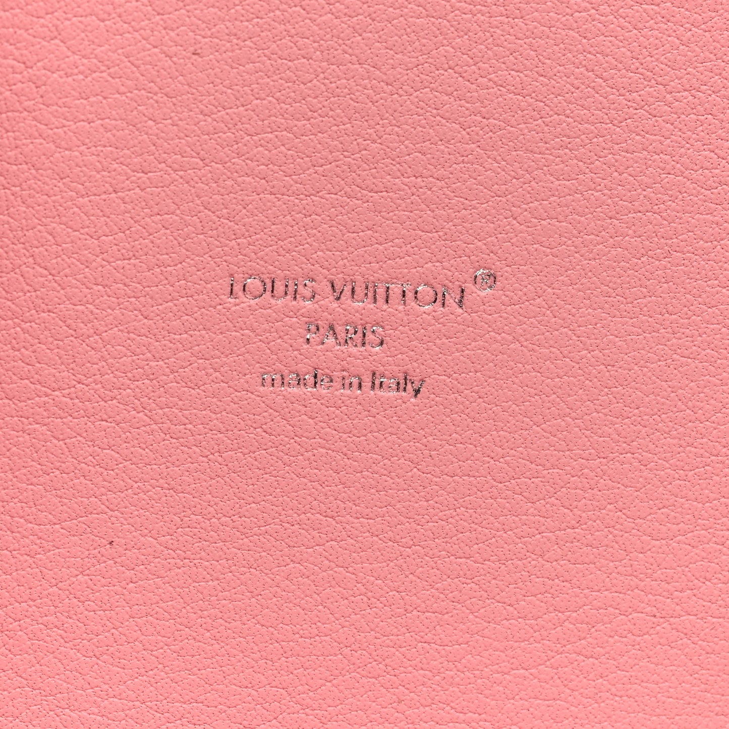 LV Donut Bag Charm Key Holder Pink