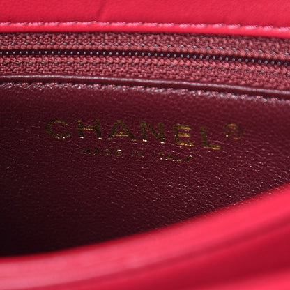 Chanel Lambskin Quilted Small Trendy CC Flap Dual Handle Bag Pink 7 of 9