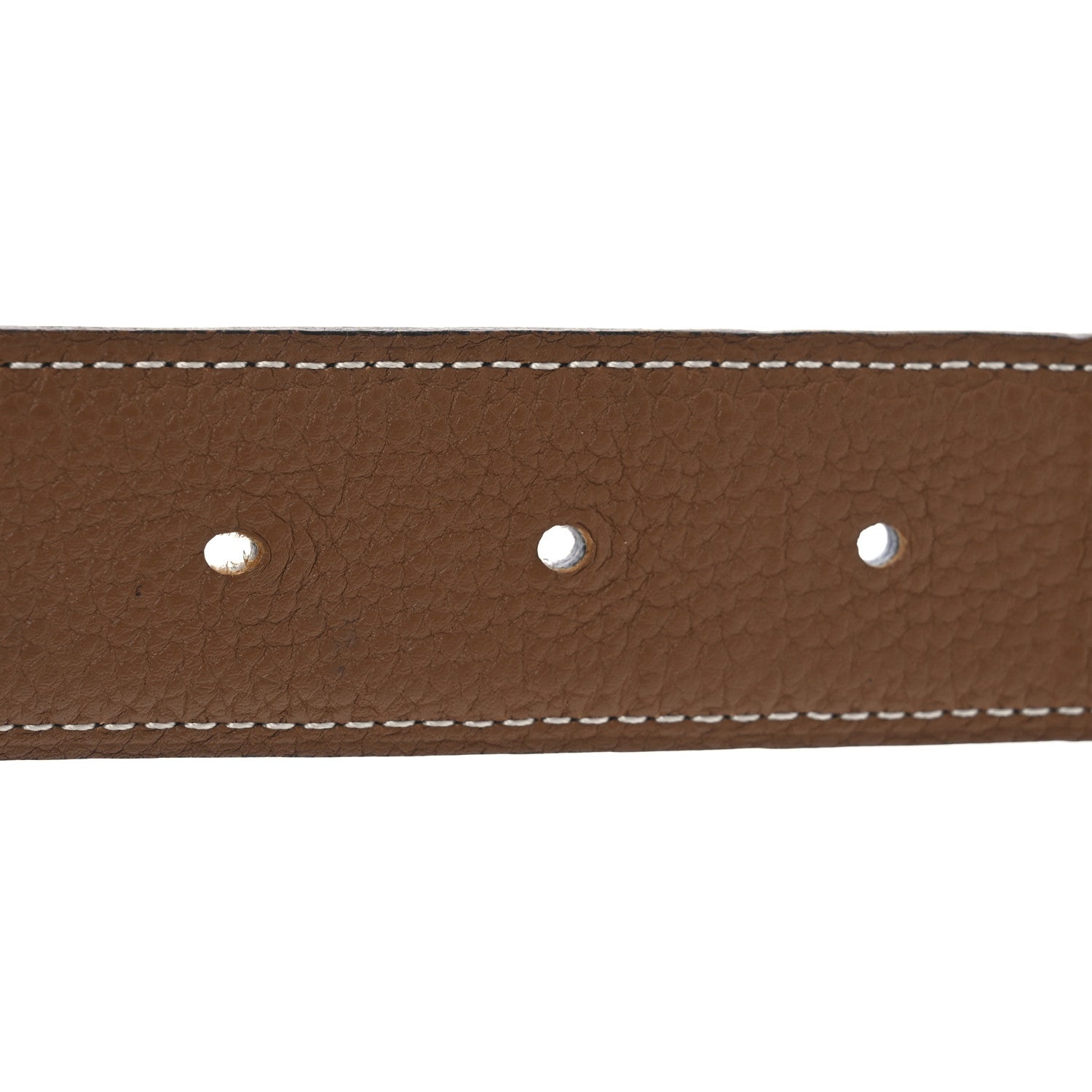 Hermes Box Togo 32mm Au Carre H Belt 95 Black Gold 4 of 6