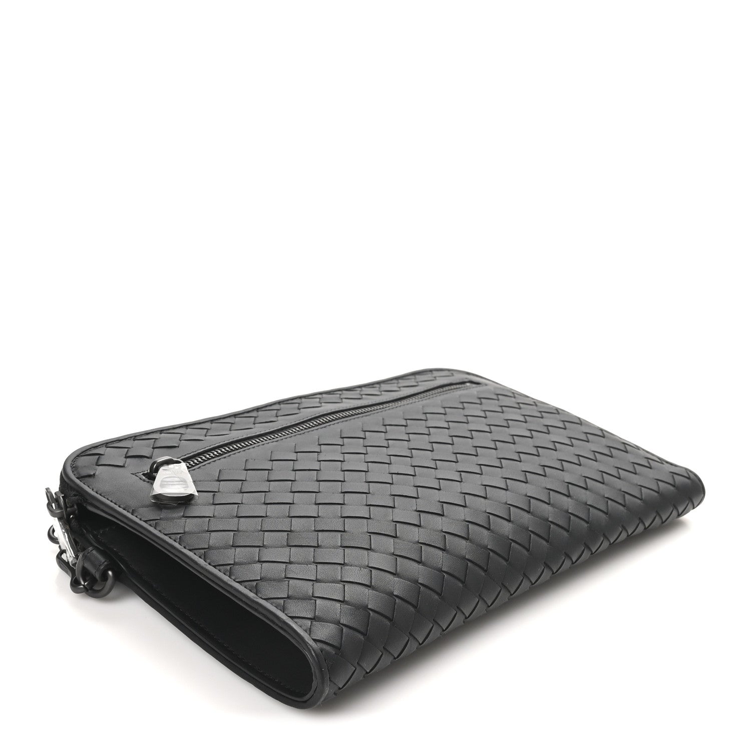 Bottega Veneta Calfskin Intrecciato Document Holder Black 4 of 7