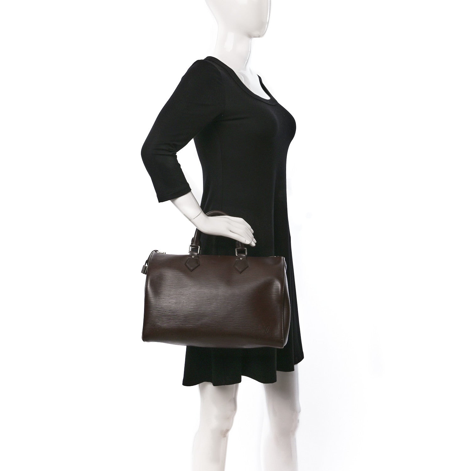Louis Vuitton Epi Speedy 30 Moka 2 of 14