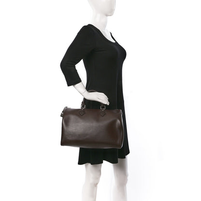 Louis Vuitton Epi Speedy 30 Moka 2 of 14