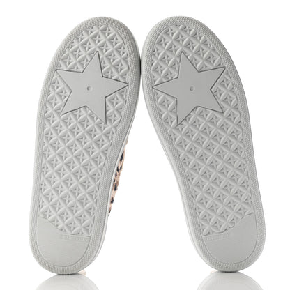 Christian Dior Canvas Tie and Dior Embroidered Womens Solar Slip On Sneakers 37 Multicolor 5 of 11