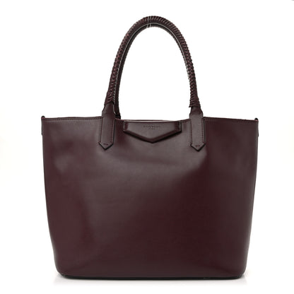 Givenchy Calfskin Medium Whipstitch Antigona Tote Oxblood 1 of 13
