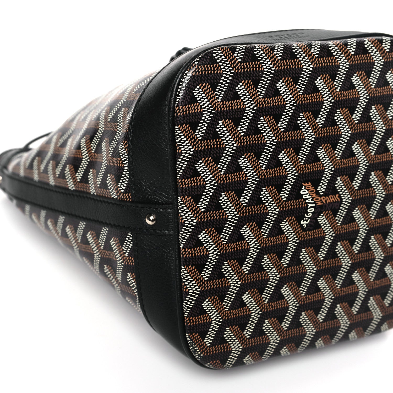 Goyard Goyardine Petit Flot Bucket Bag PM Black 6 of 7