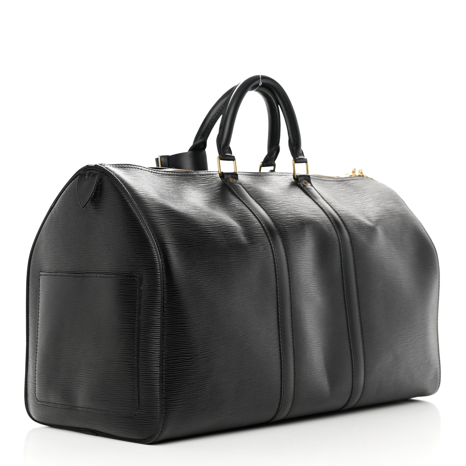 Louis Vuitton Epi Keepall 50 Black 2 of 16