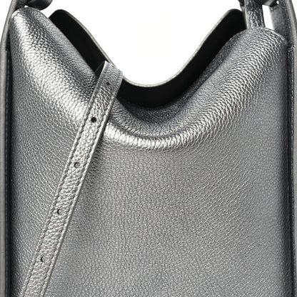 Balenciaga Metallic Calfskin XS Tool 2.0 North-South Tote Silver 8 of 11