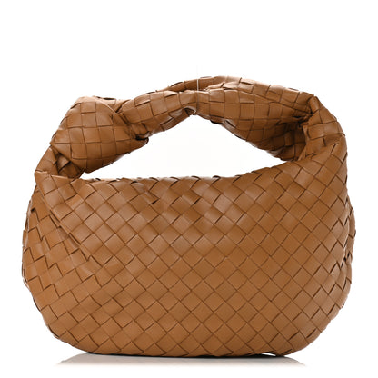 Bottega Veneta Nappa Intrecciato Teen Jodie Hobo Caramel 1 of 8