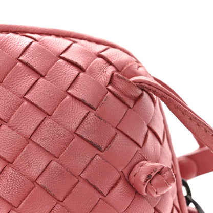 Bottega Veneta Nappa Intrecciato Nodini Crossbody Messenger Rose Pink 11 of 11
