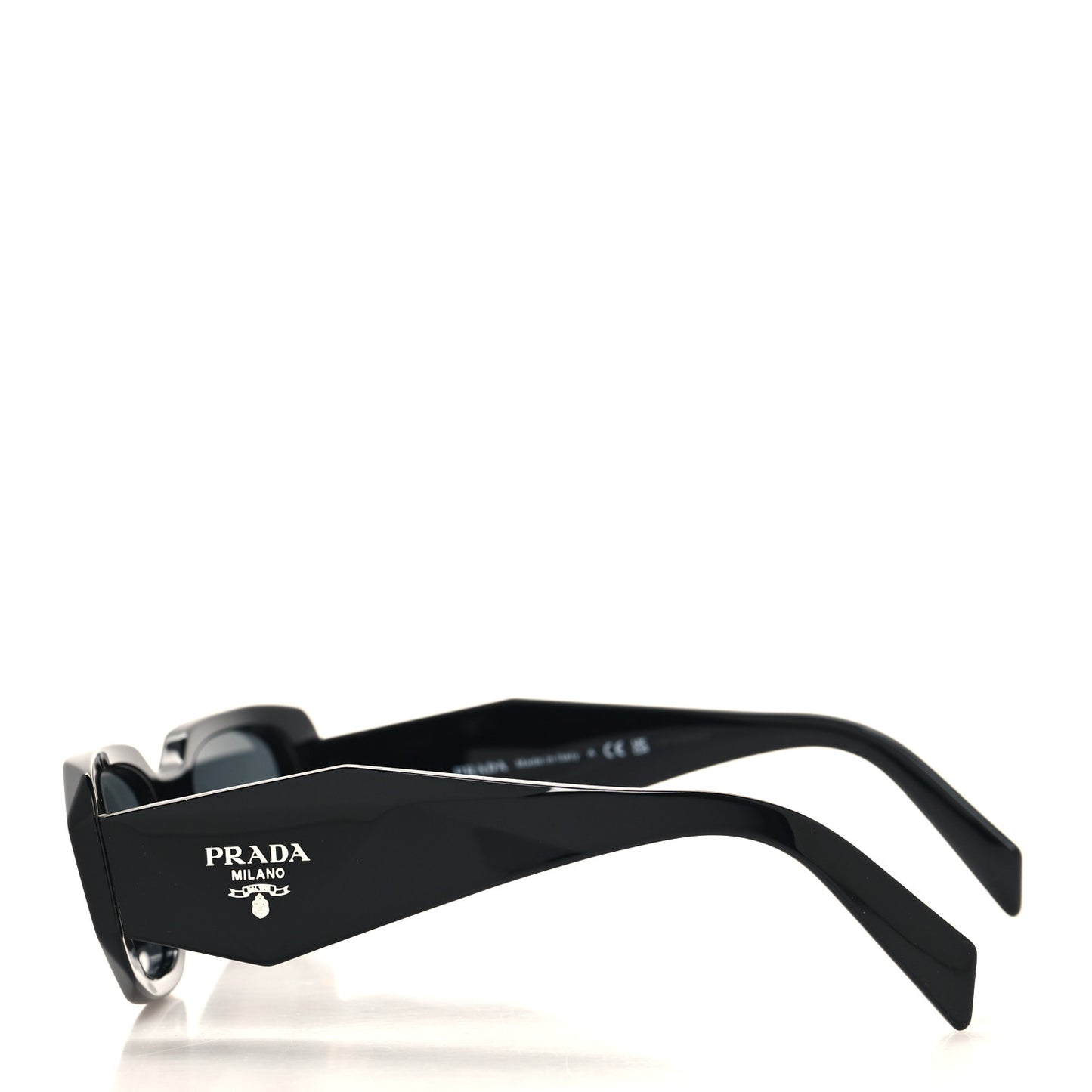 Acetate Symbole Sunglasses SPR 17W Black