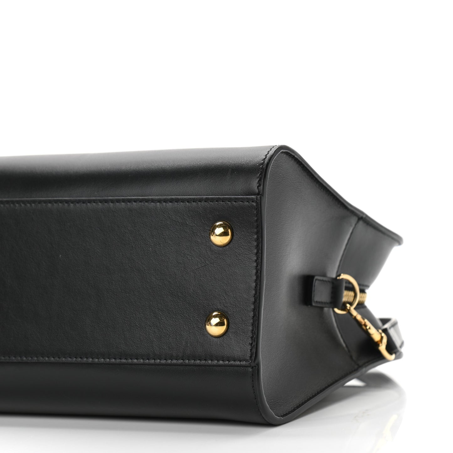 Calfskin Monogram Baby Cabas Black