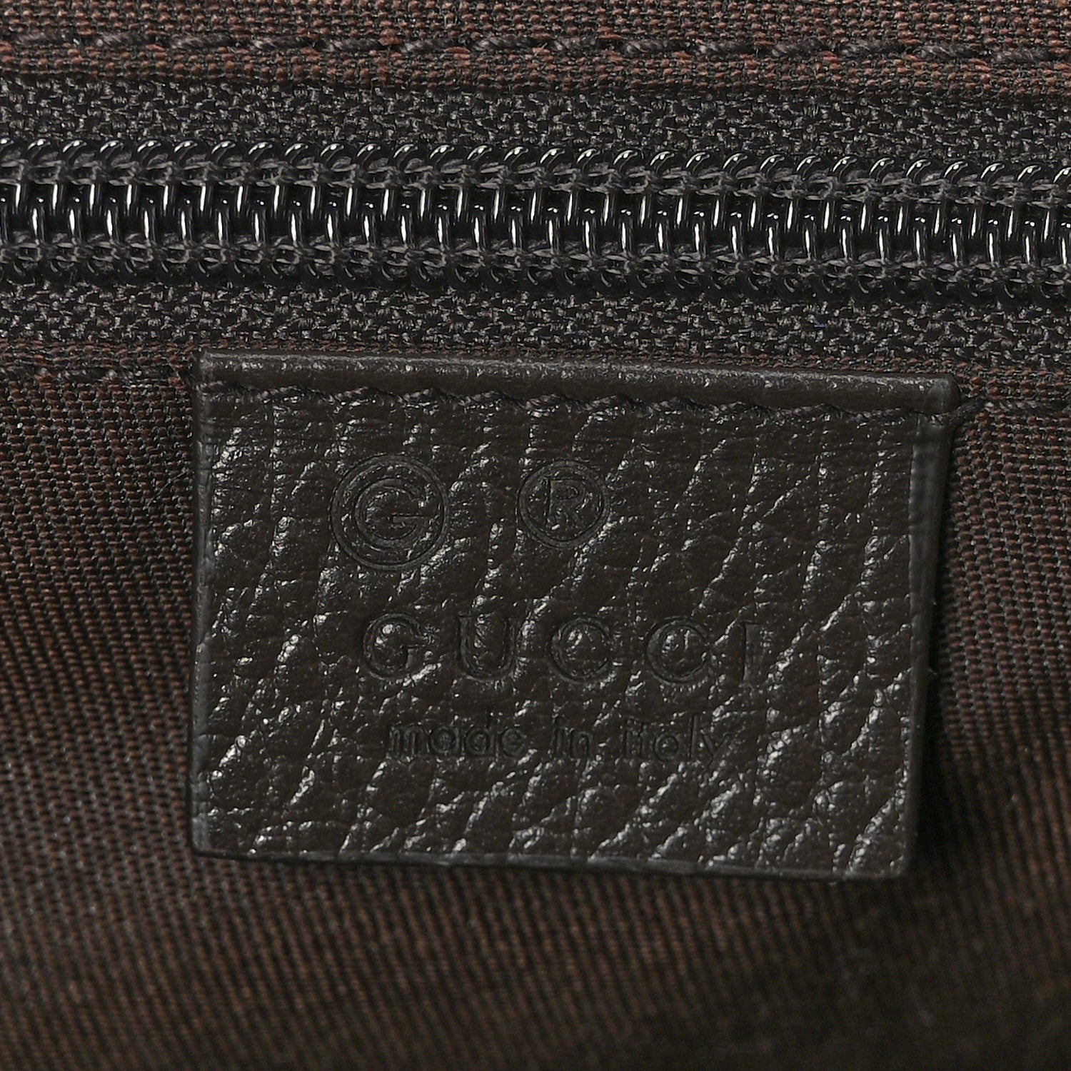 Gucci Monogram Flap Messenger Bag Beige Dark Brown 6 of 9