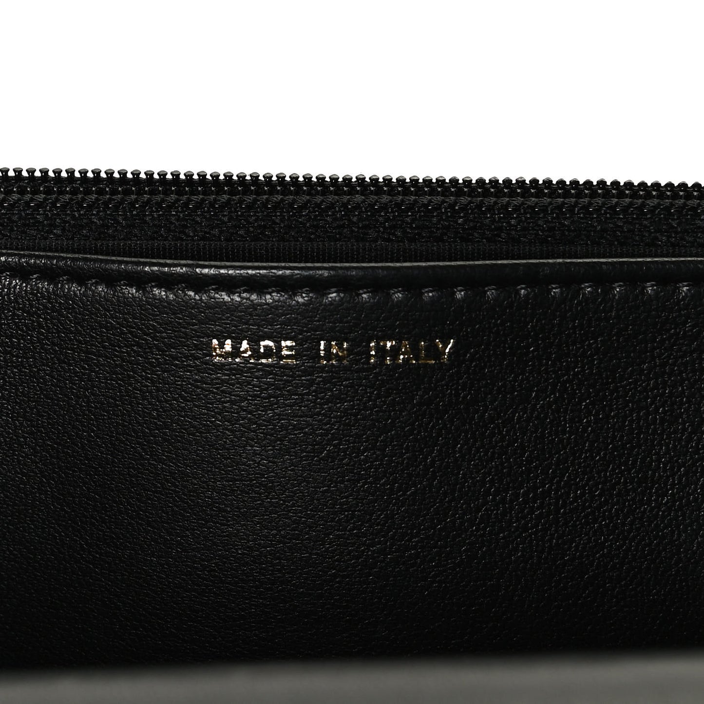Lambskin Quilted Boy Wallet On Chain WOC Black