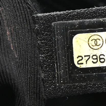 Chanel Calfskin Stitched Large Flap Black 7 of 10