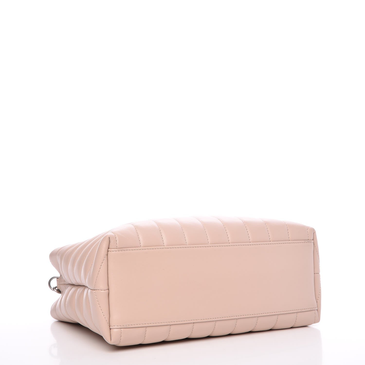 Saint Laurent Calfskin Y Quilted Monogram Small Loulou Shopper Marble Pink 4 of 9