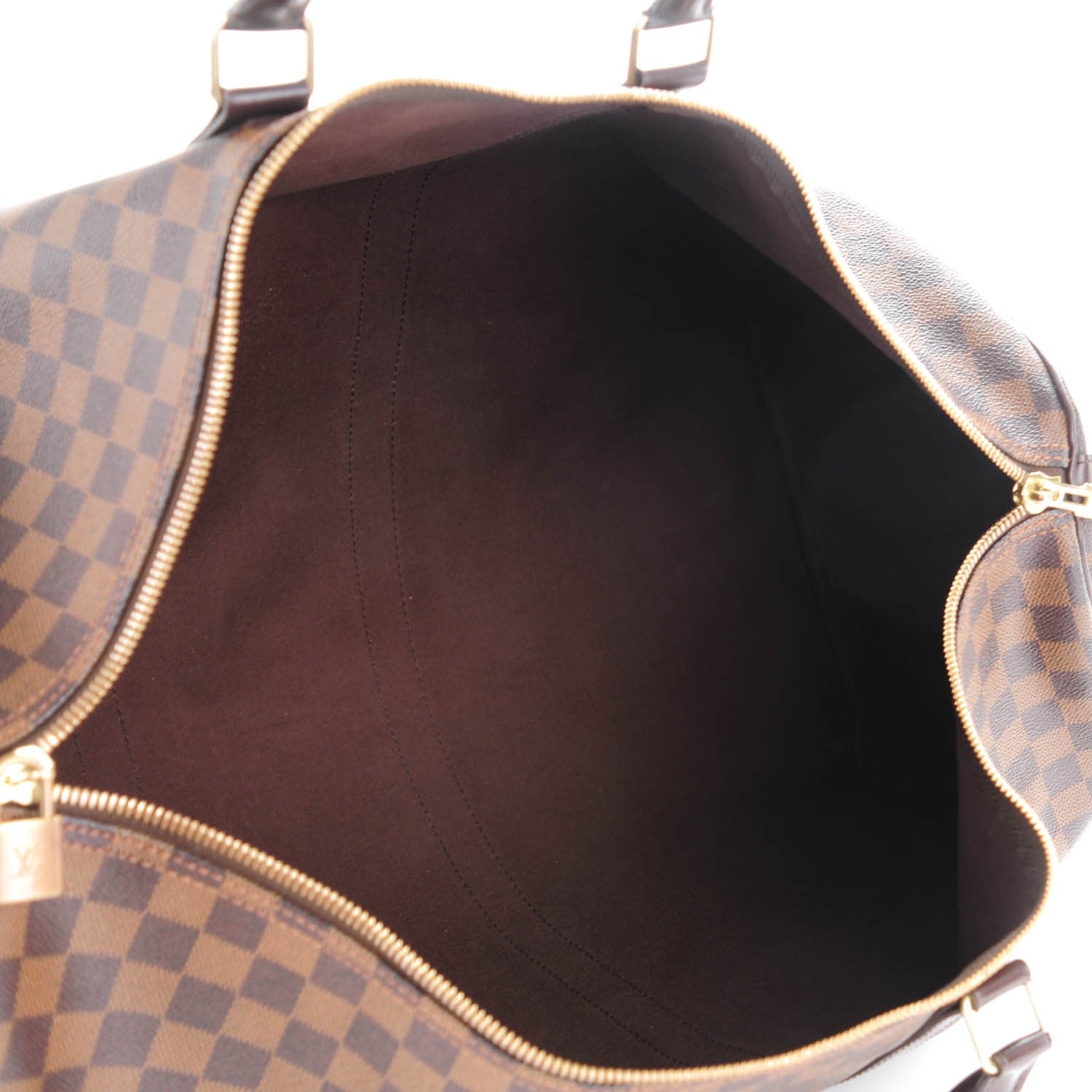 Louis Vuitton Damier Ebene Keepall Bandouliere 55 6 of 7