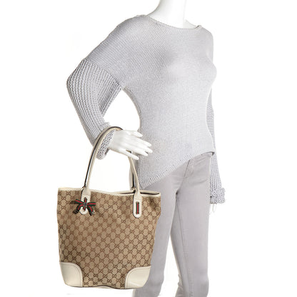 Gucci Monogram Medium Princy Tote Off White 2 of 7