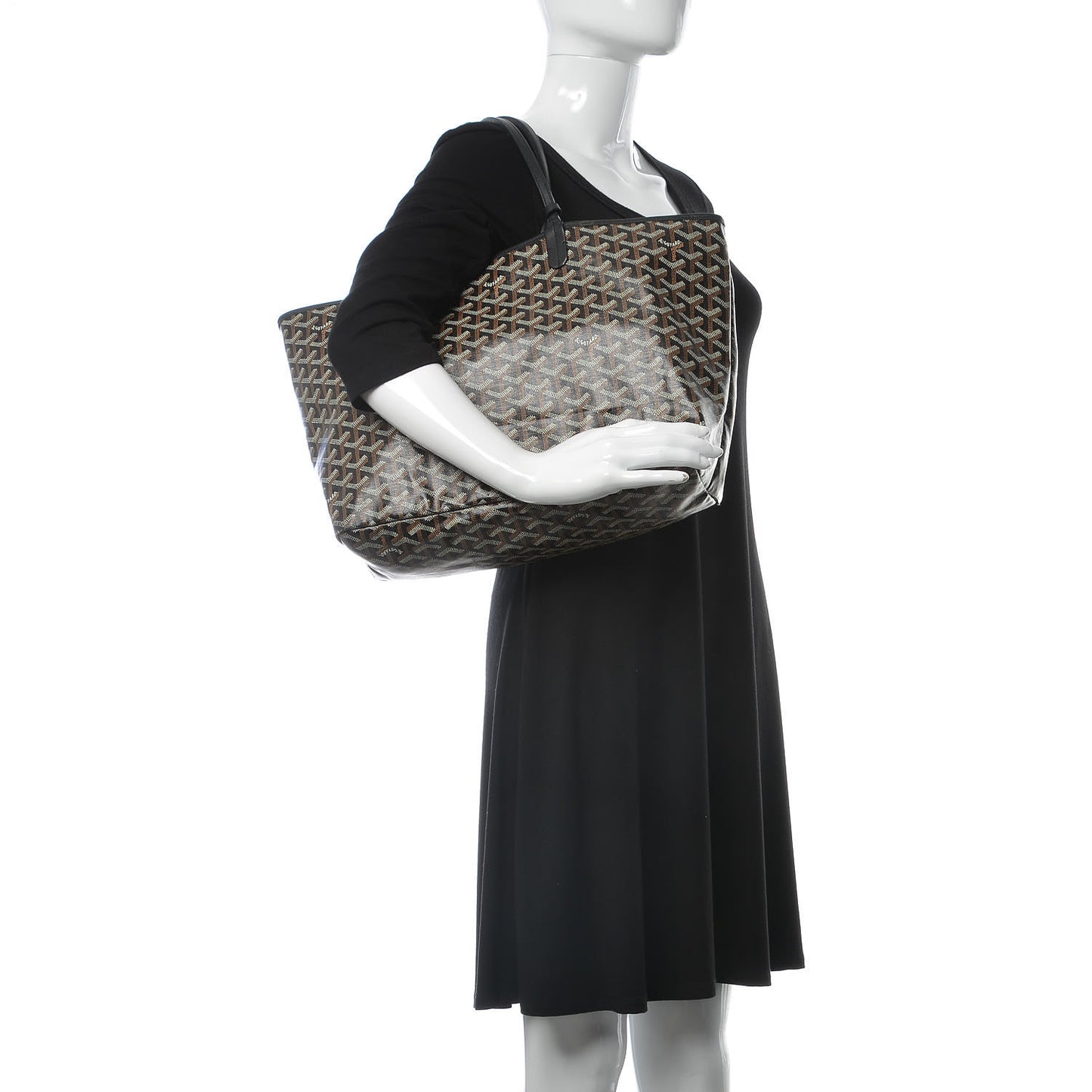 Goyardine Saint Louis PM Black