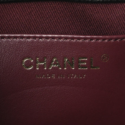 Chanel Caviar Quilted CC Pocket Bucket Bag Black 6 of 10