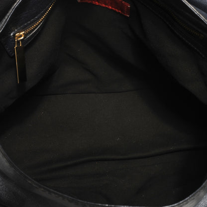 Valentino Garavani Leather Large Histoire Metallic 5 of 9