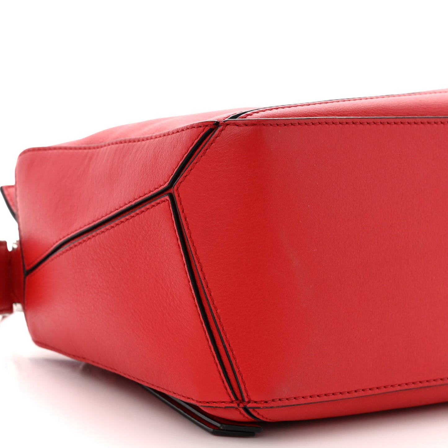 Calfskin Small Puzzle Bag Scarlet