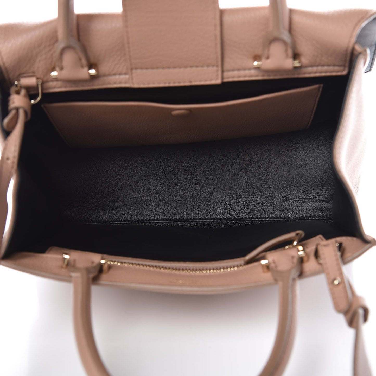 Calfskin Small Obsedia Satchel Old Pink
