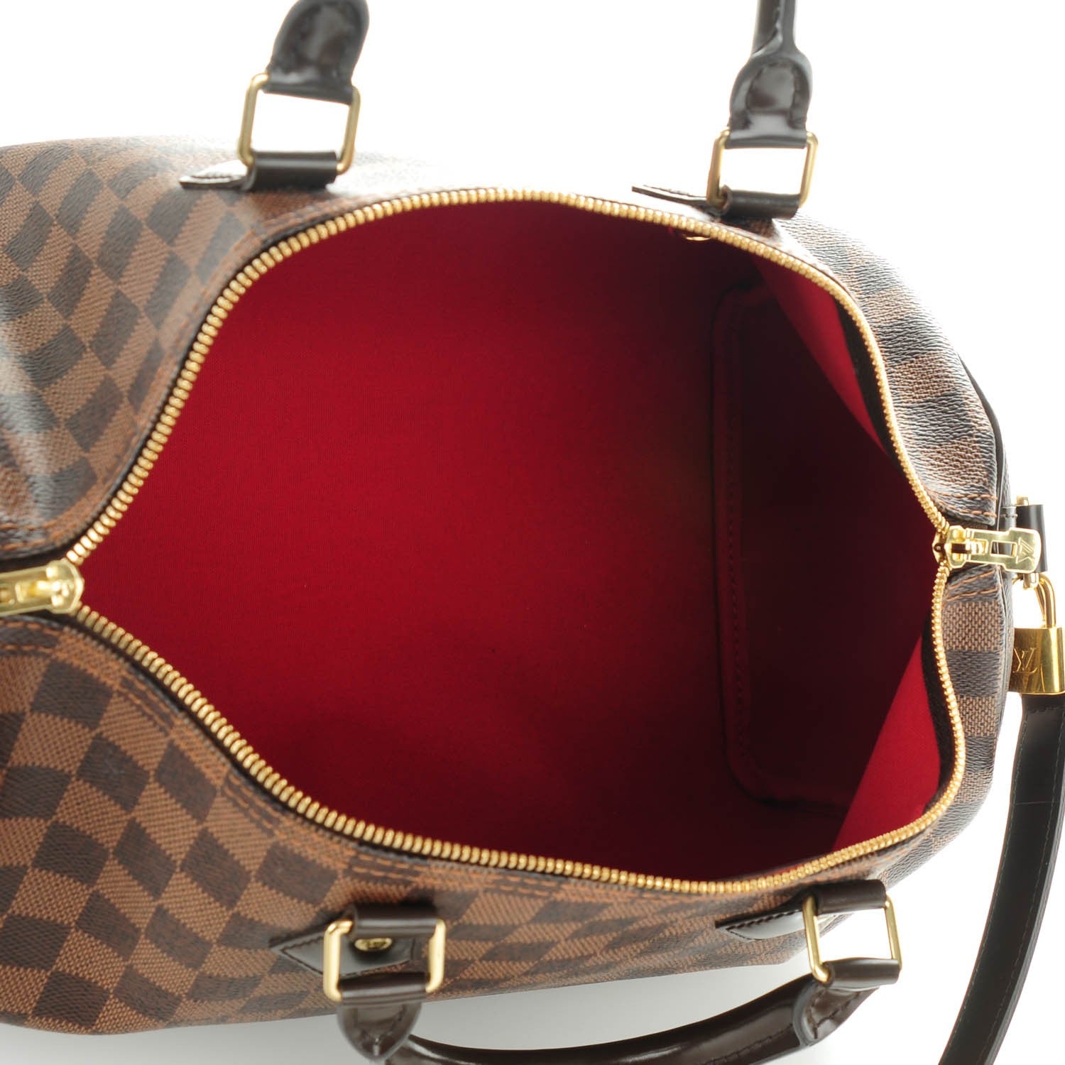 Louis Vuitton Damier Ebene Speedy Bandouliere 35 5 of 8