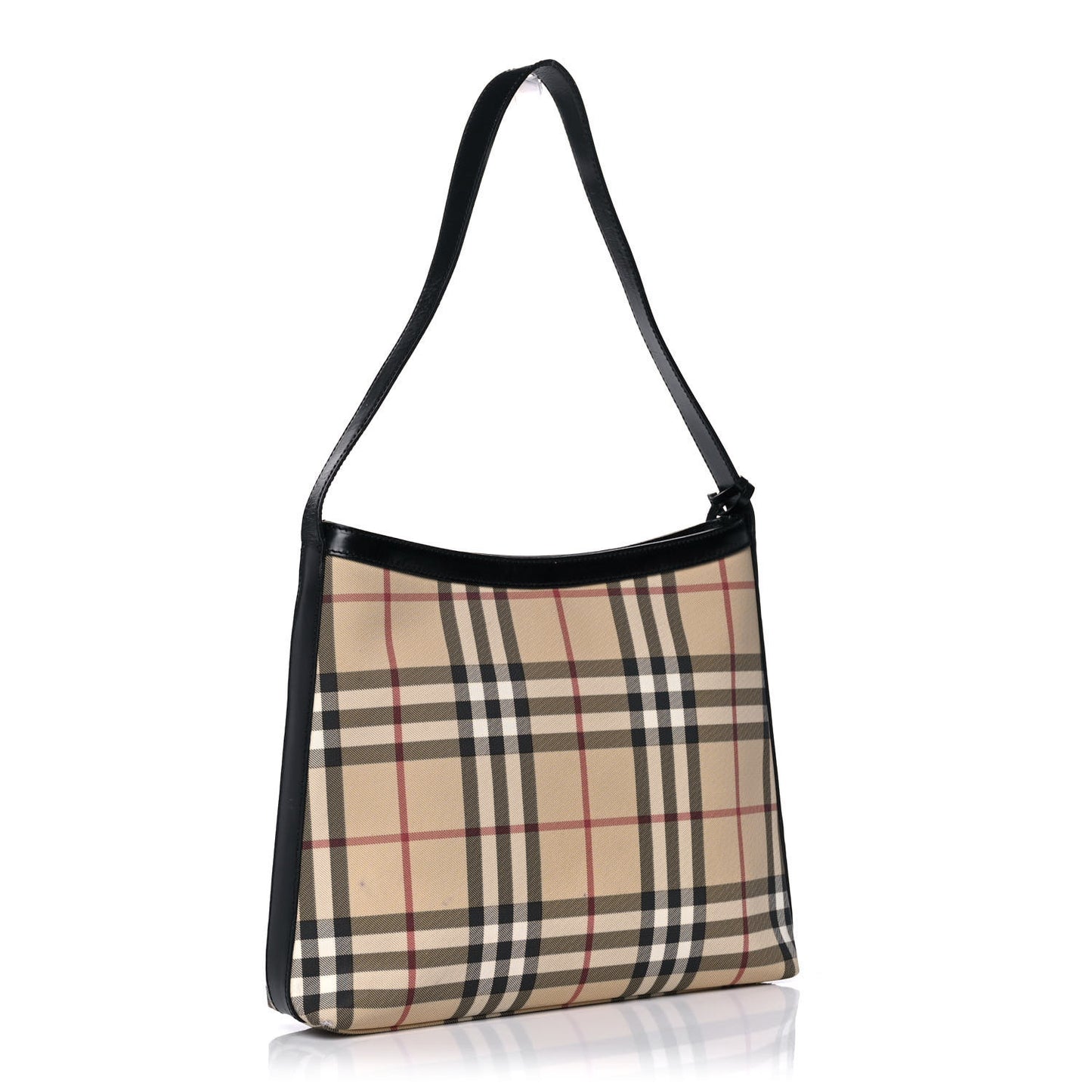 Vintage Check Shoulder Bag Black