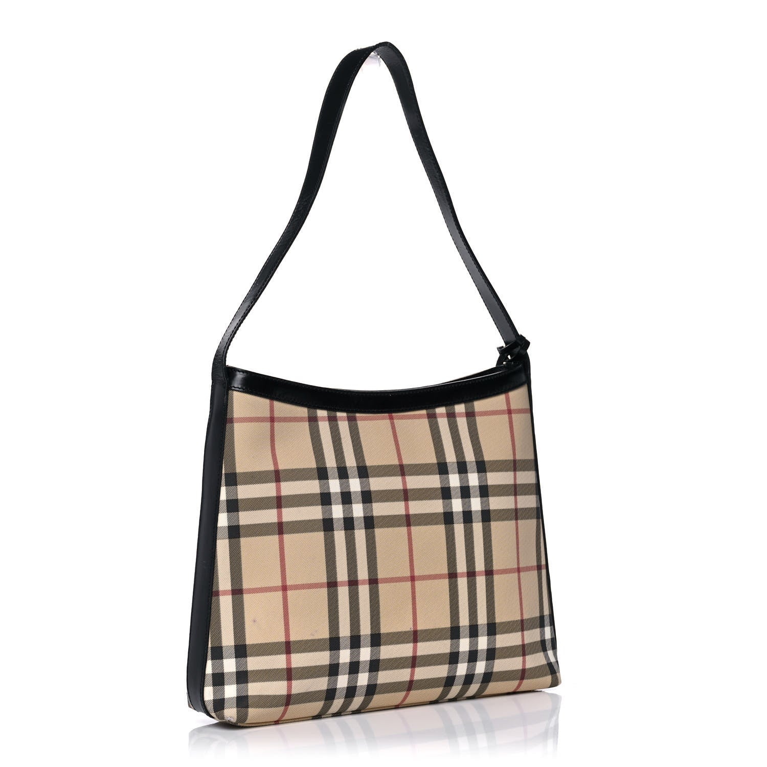 Burberry Vintage Check Shoulder Bag Black 3 of 15